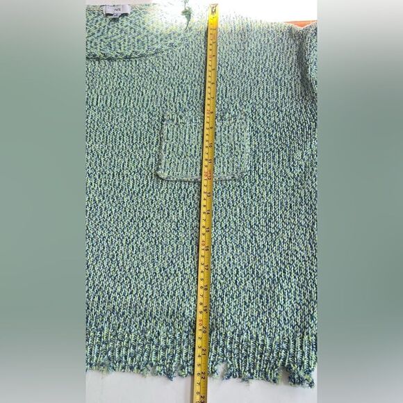 Fate Distressed Sweater Women’s S-L Oversized Cropped - Picture 4 of 7